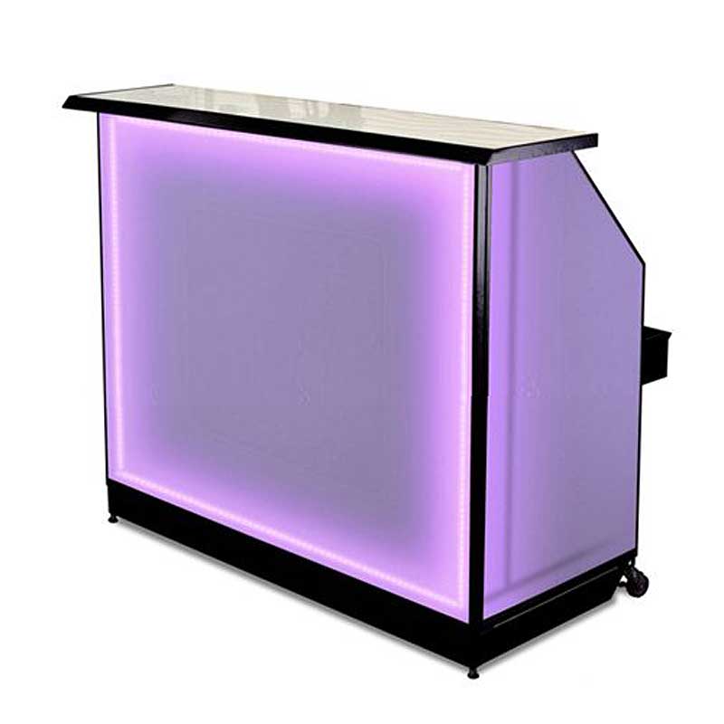 LED glow bar for rental in Chicago