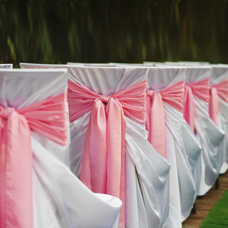 Chair cover rentals in Chicago