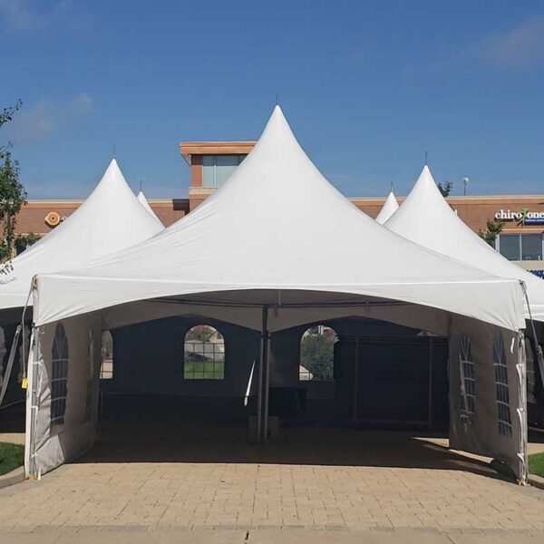 Our Marquee Tent Tental — the High Peak Tent!