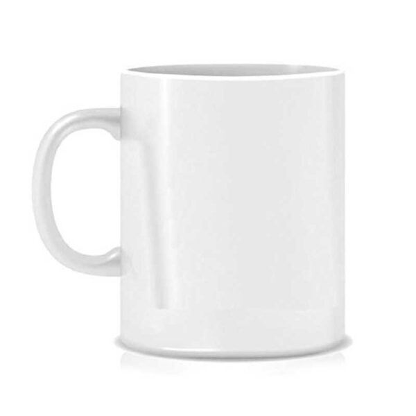 White coffee mug