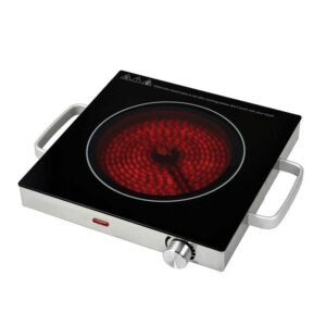 Induction stove top plate