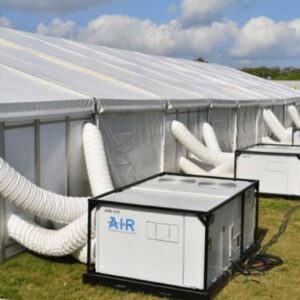 High output tent air conditioner
