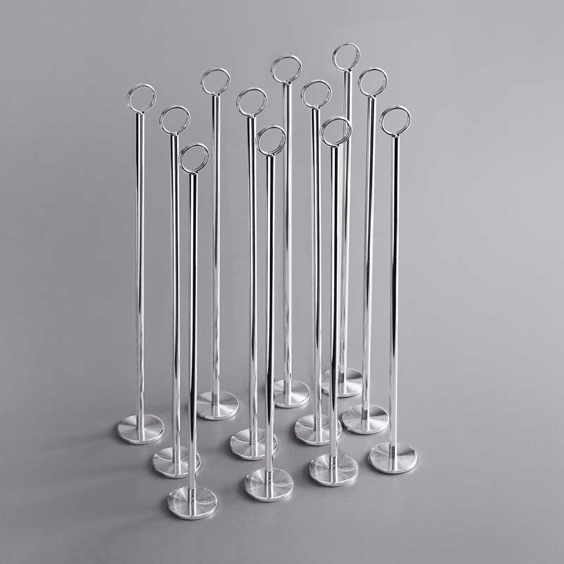 Table number holders