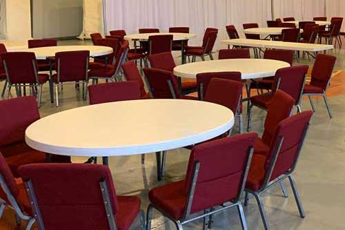 Table and Chair Rentals for Conferences and Banquets